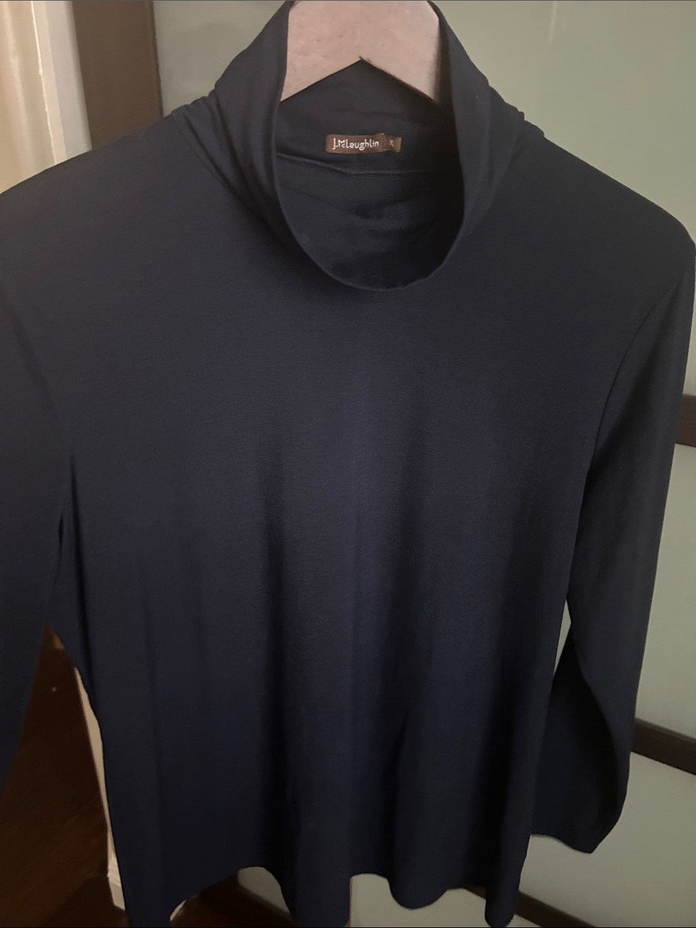 J. McLaughlin Ladies Navy Turtleneck